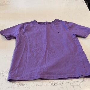 Nautica Kids Purple Short Sleeve Crew Tee